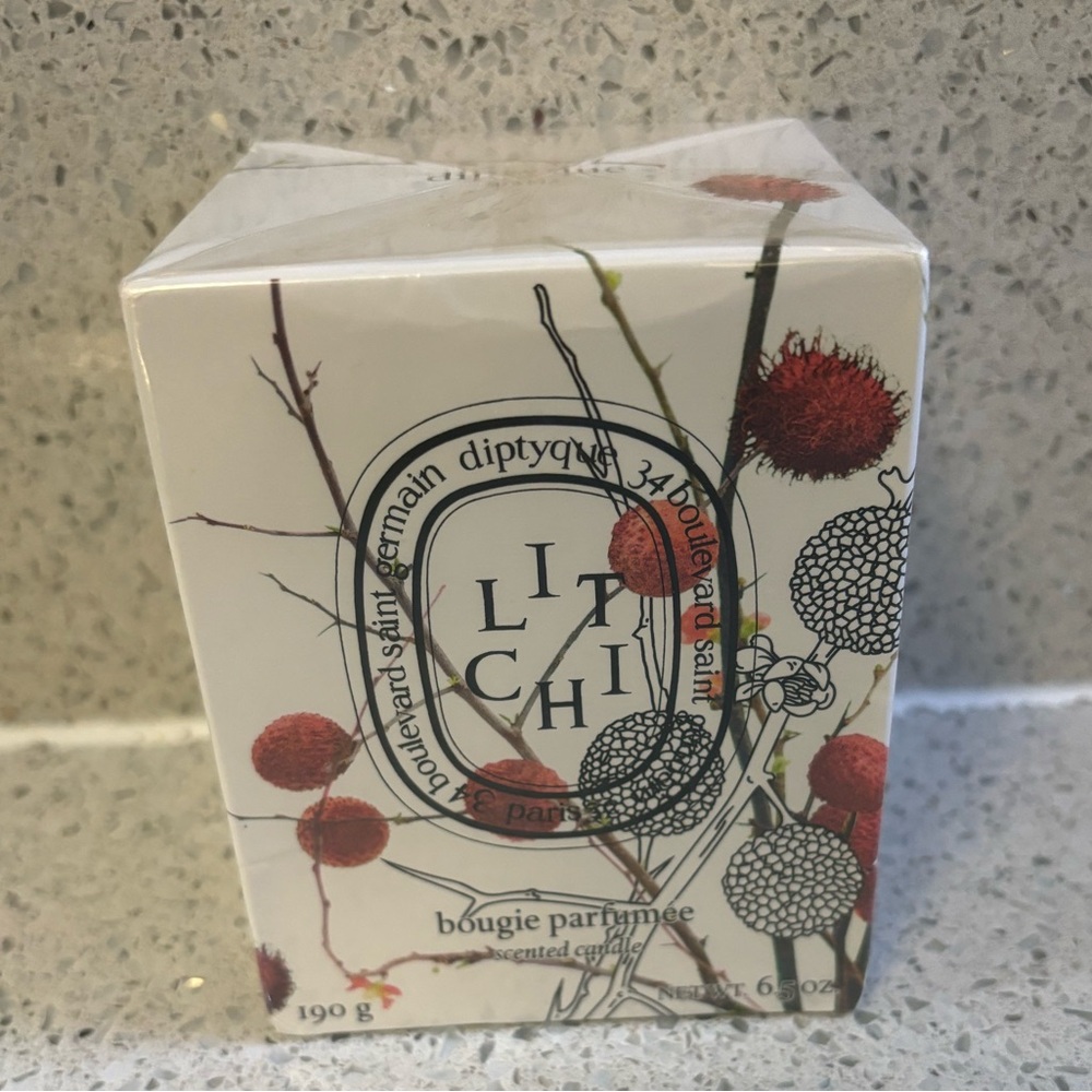 ULTRA RARE BNIB Diptyque Litchi Candle